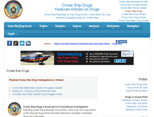 Tablet Screenshot of cruiseshipdrugs.com